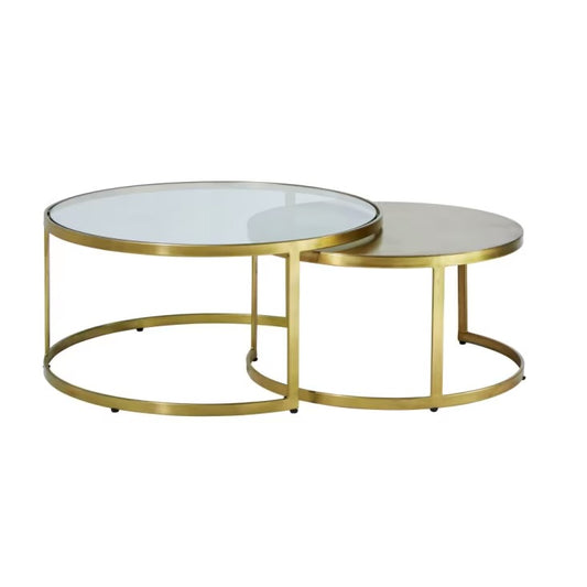 Premium Gold round Coffee Table /Center Table / Sofa Table