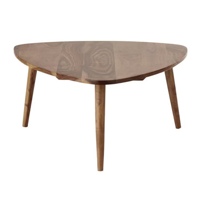 Shisham Triangular Coffee table / Center table / Sofa Table