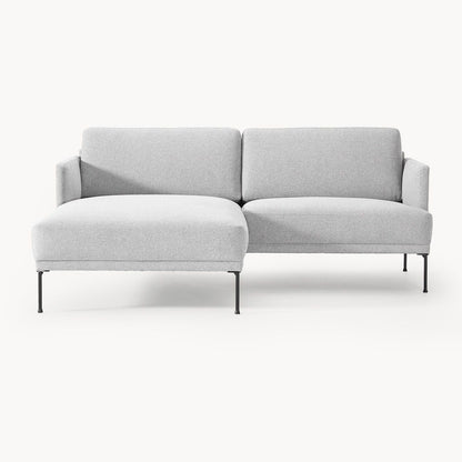 2 Seater Fabric sofa for TV room or Living room - Light Grey