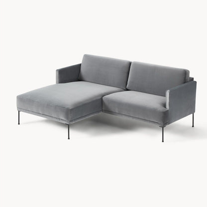 2 Seater Fabric sofa for TV room or Living room - Grey