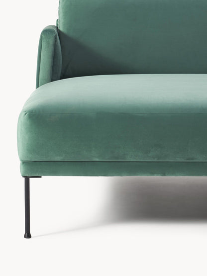 2 Seater Fabric sofa for TV room or Living room - Sea Green