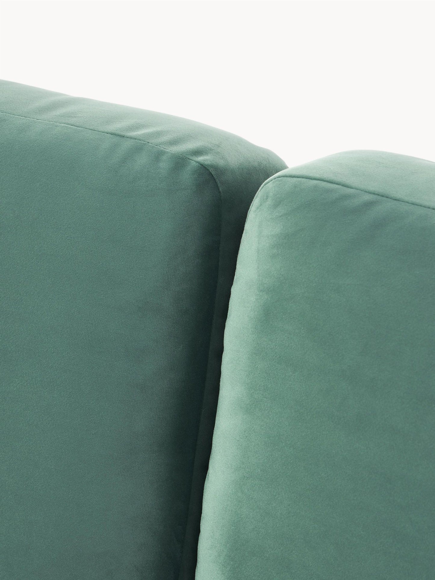 2 Seater Fabric sofa for TV room or Living room - Sea Green