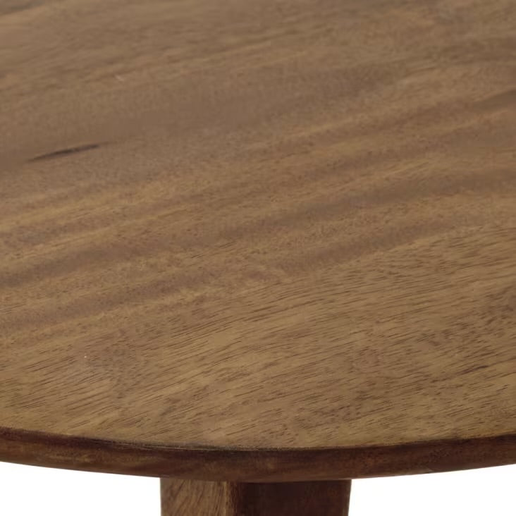 Wooden Coffee table / Sofa table / Center Table - Oval Shape